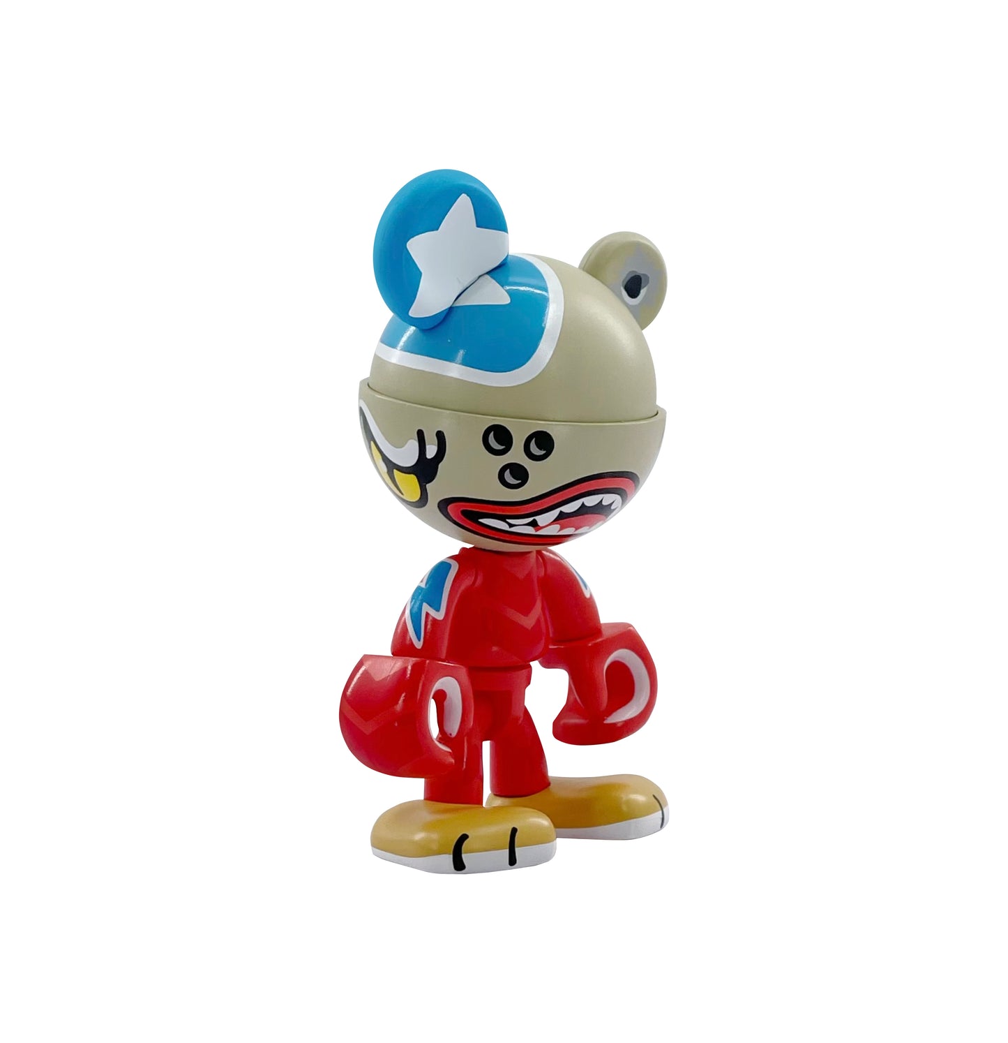 Trexii x Flying Fortress Figure (3inch) – Red Edition