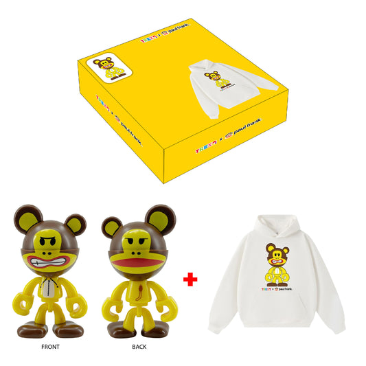 Preorder - Trexii x Paul Frank (Yellow Lion Edition) Collectible Figure with Hoodie