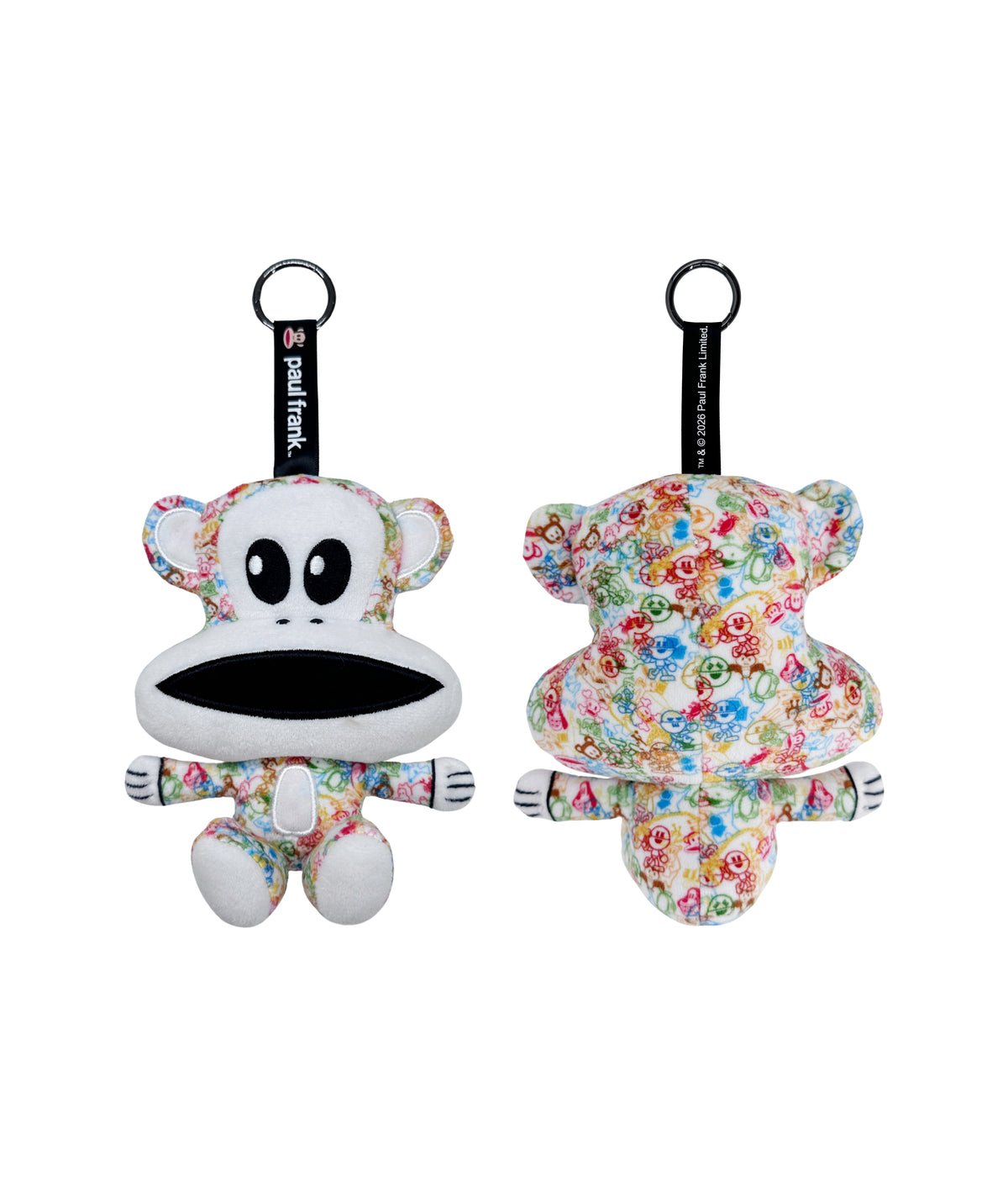 Preorder - Trexii x Paul Frank Plushie Blind Box Series (one display case of 6 blind boxes)
