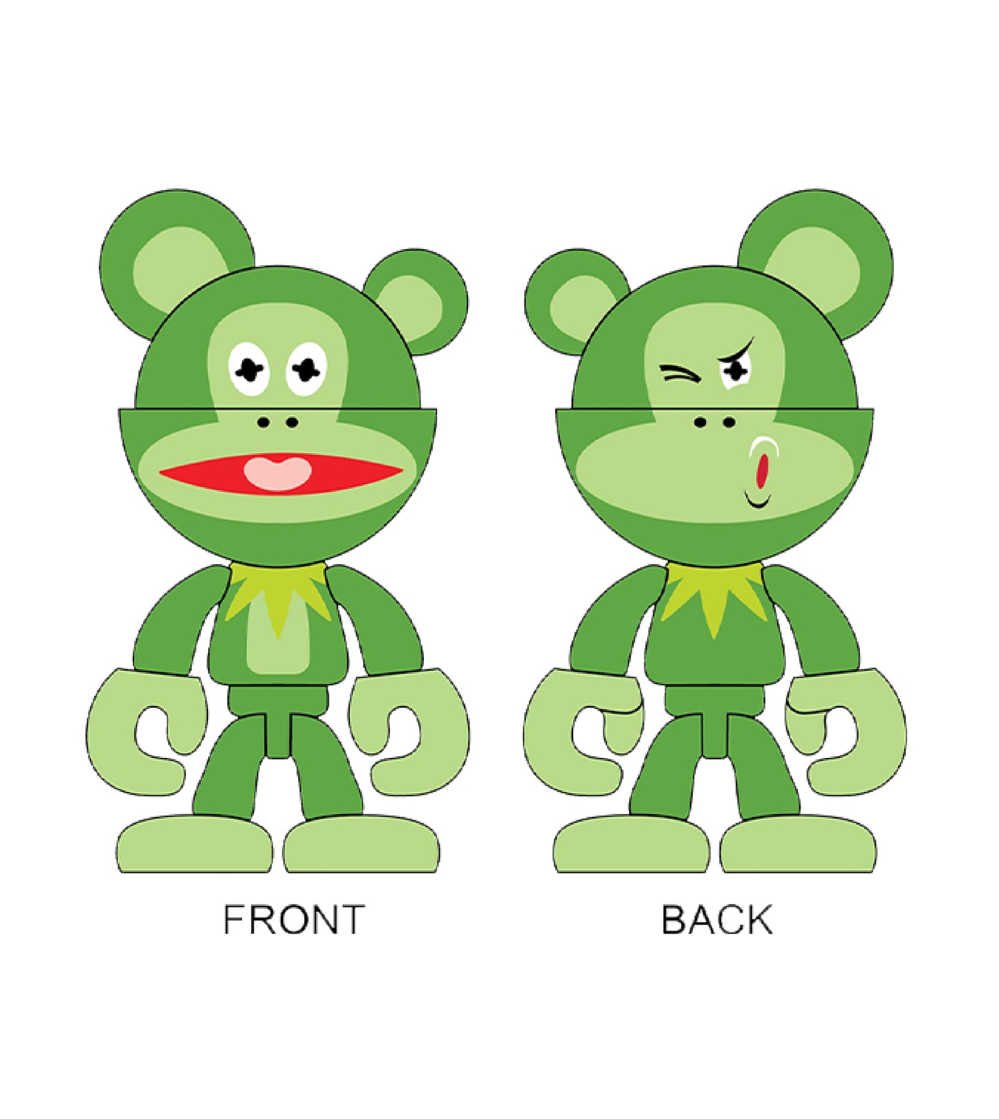 Preorder - Trexii x Paul Frank Blind Box Series 1 (one display case of 6 blind boxes)