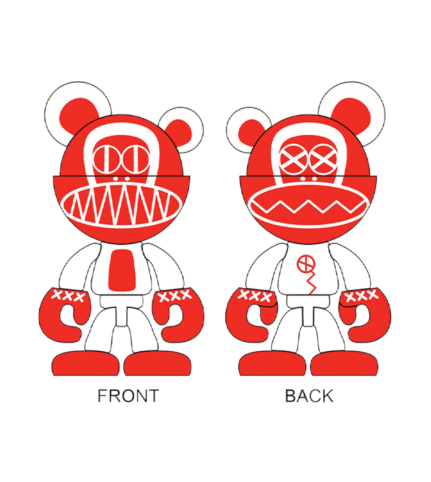 Preorder - Trexii x Paul Frank Blind Box Series 1 (one display case of 6 blind boxes)