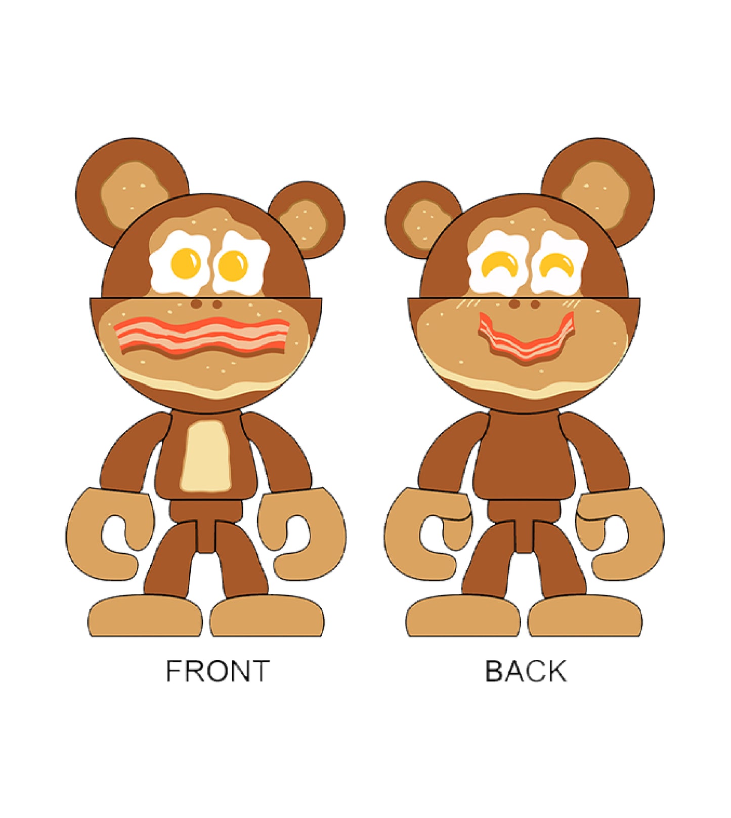 Preorder - Trexii x Paul Frank Blind Box Series 1 (one display case of 6 blind boxes)