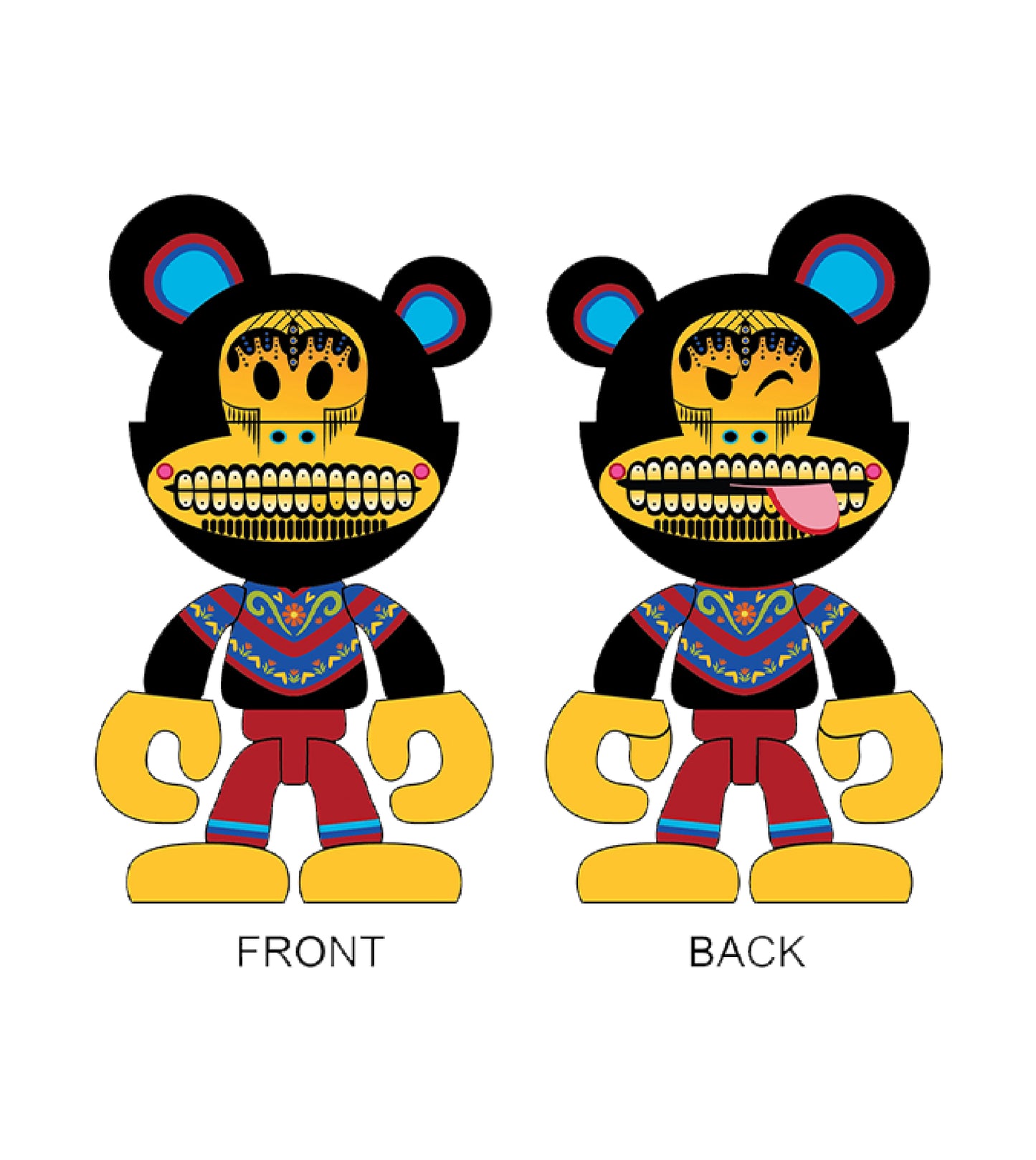 Preorder - Trexii x Paul Frank Blind Box Series 1 (one display case of 6 blind boxes)