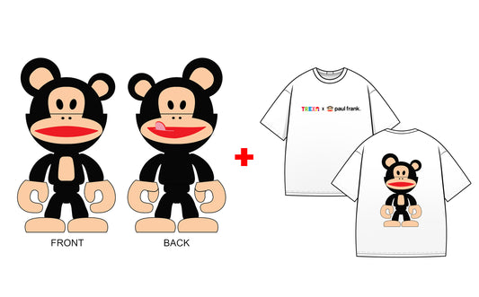 Preorder - Trexii x Paul Frank (Original Julius Edition) Collectible Figure with Tee Shirt